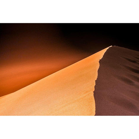 Desert Palette Black Modern Wood Framed Art Print with Double Matting by Agazzi, Andreas