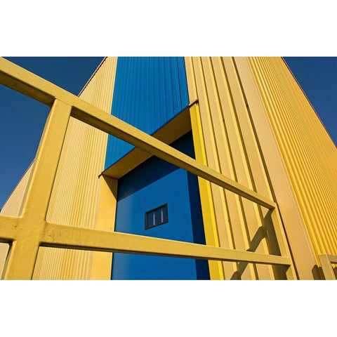 Swedish Colours Black Modern Wood Framed Art Print by Joosten, Lus