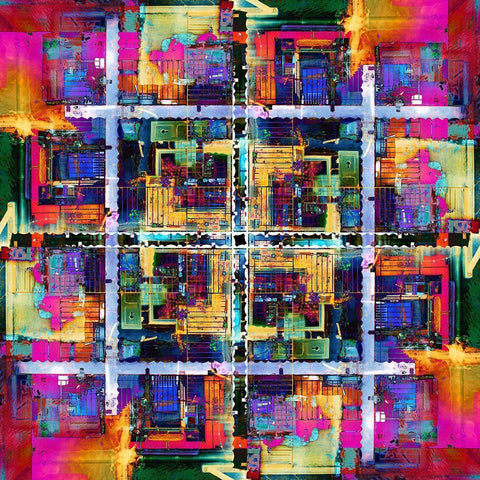 Annecy 8 Black Ornate Wood Framed Art Print with Double Matting by Shrayer, Igor