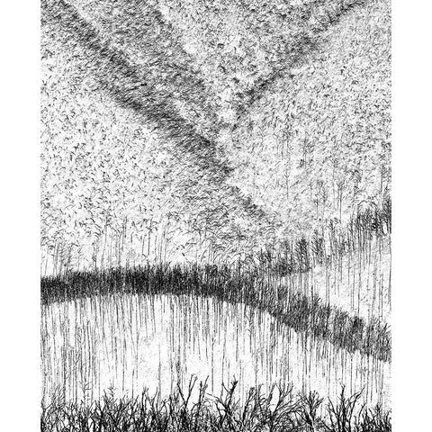 Back From The Dead Gold Ornate Wood Framed Art Print with Double Matting by Pearson, Wayne