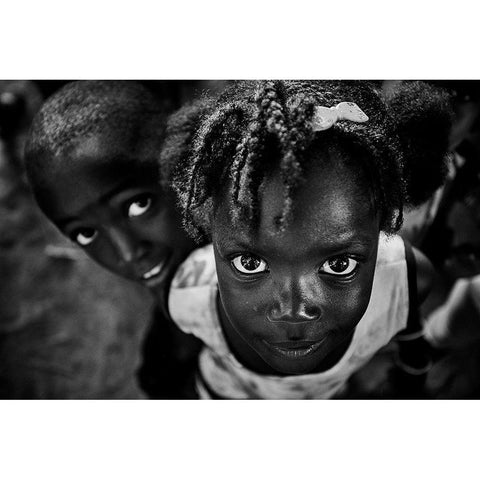 Guinac White Modern Wood Framed Art Print by Godinho, Luis