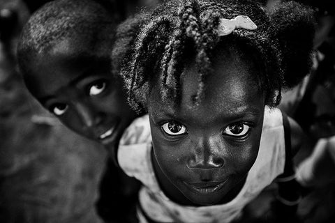 Guinac Black Ornate Wood Framed Art Print with Double Matting by Godinho, Luis