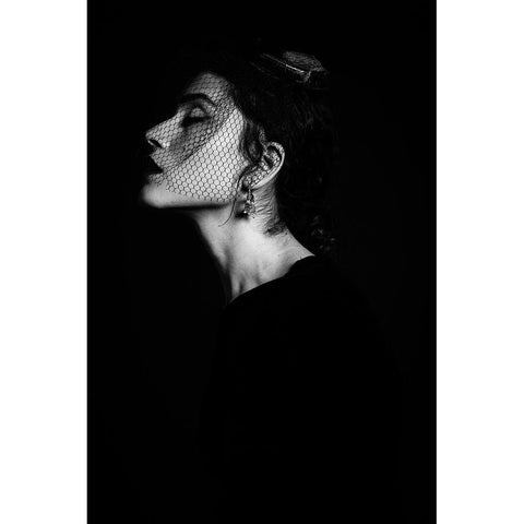 ... Gold Ornate Wood Framed Art Print with Double Matting by Vasilenko, Artem