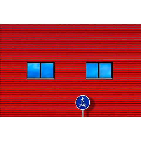 Journey Black Modern Wood Framed Art Print by Novillo, Alfonso