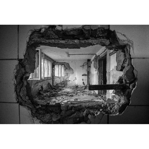 Frame Black Modern Wood Framed Art Print with Double Matting by Kuckovsky, Sebastian