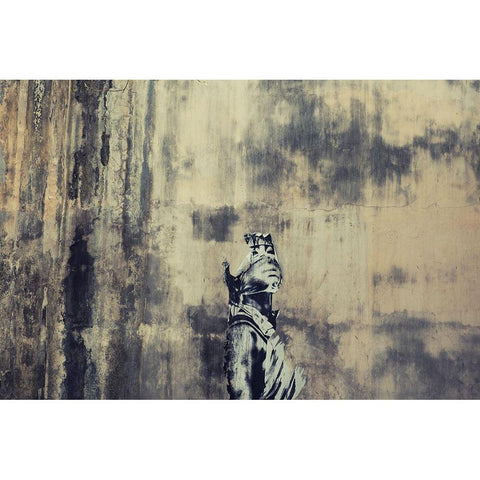 Hear My Voice. White Modern Wood Framed Art Print by Verschelden, Harry
