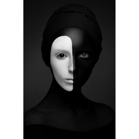 Black Renaissance White Modern Wood Framed Art Print by Malikov, Alex