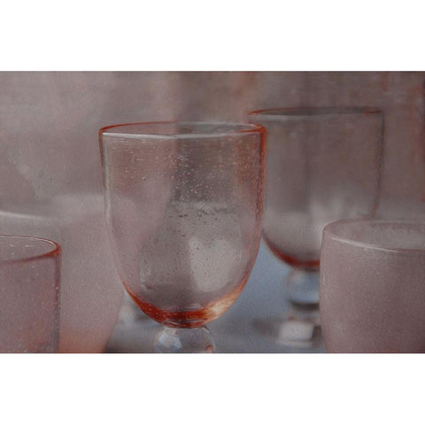 Glass Tableware Black Modern Wood Framed Art Print with Double Matting by Claes, Gilbert