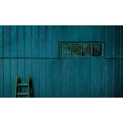 Untitled Black Modern Wood Framed Art Print by Schuster, Inge