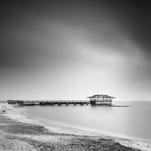 Finest Hour White Modern Wood Framed Art Print by Digalakis, George