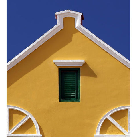 Colours Of Curacao Black Modern Wood Framed Art Print with Double Matting by Hawerkamp, Hans-Wolfgang