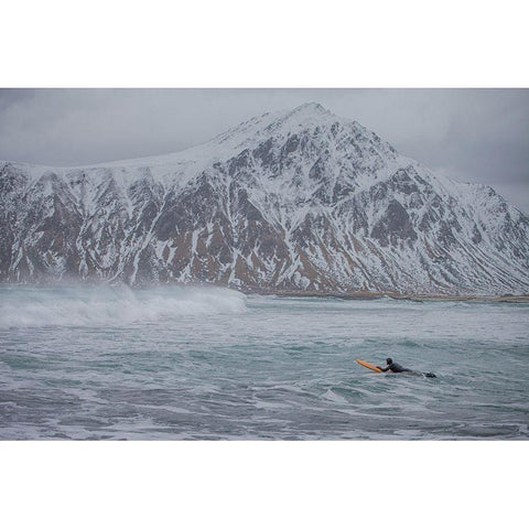 Another Cold Afternoon Q 2 Q Black Modern Wood Framed Art Print by Svoboda Mqep, Peter