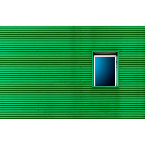 Simplicity White Modern Wood Framed Art Print by Novillo, Alfonso