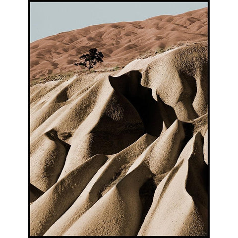 Alone White Modern Wood Framed Art Print by Malovrh, Milan