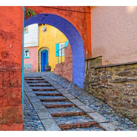 Portmerion Black Modern Wood Framed Art Print with Double Matting by Mendoza, Danny