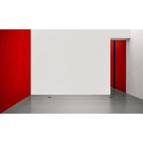 An Empty Room Black Modern Wood Framed Art Print by Schuster, Inge