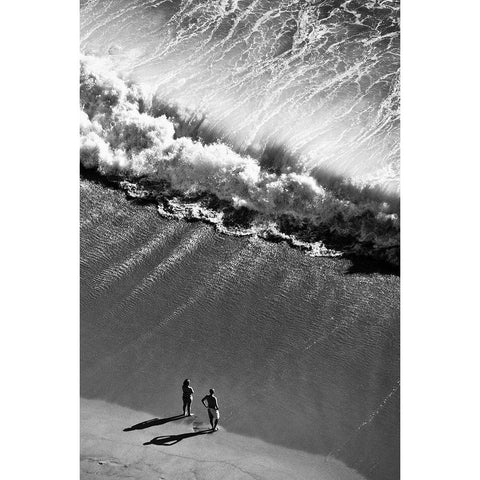 Untitled Black Modern Wood Framed Art Print by Ferreira, Rui