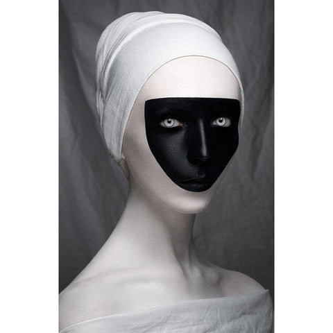 White Renaissance Black Modern Wood Framed Art Print by Malikov, Alex