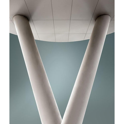 Summam Black Modern Wood Framed Art Print with Double Matting by Claes, Gilbert