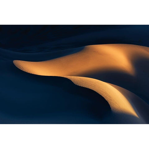 Light And Shadow Gold Ornate Wood Framed Art Print with Double Matting by Asghar Alimoradi, Ali