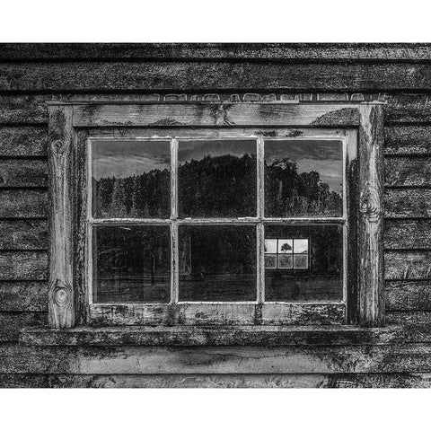 Viewpoint Black Modern Wood Framed Art Print with Double Matting by Agazzi, Andreas