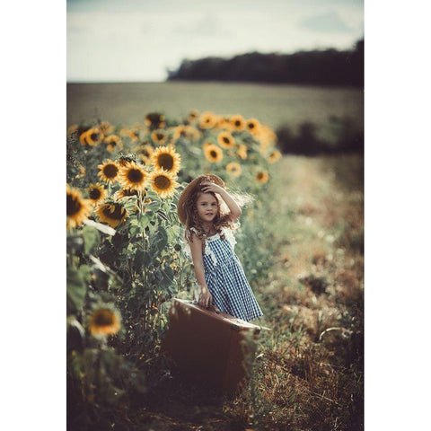 Untitled Gold Ornate Wood Framed Art Print with Double Matting by Jovanovic, Koki