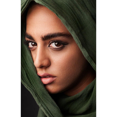 Untitled Black Modern Wood Framed Art Print by Mokhtari, Mehdi