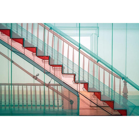 New York City Loft Black Modern Wood Framed Art Print by Wride, Linda