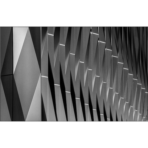 Beside Black Modern Wood Framed Art Print by Van Maastricht, Henk