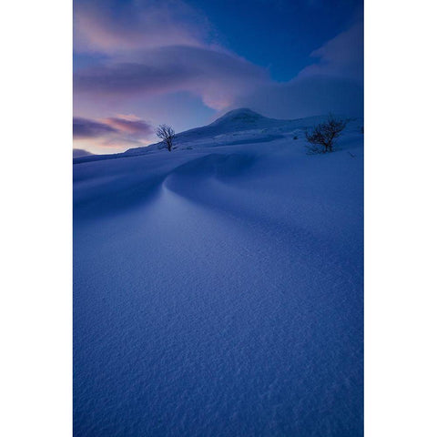 Holy Mountain.. Black Modern Wood Framed Art Print by Age Hol, Fred