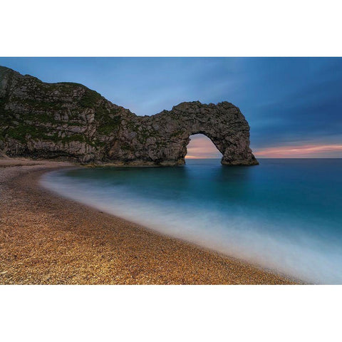 Dorset Black Modern Wood Framed Art Print by Guerola, Joaquin