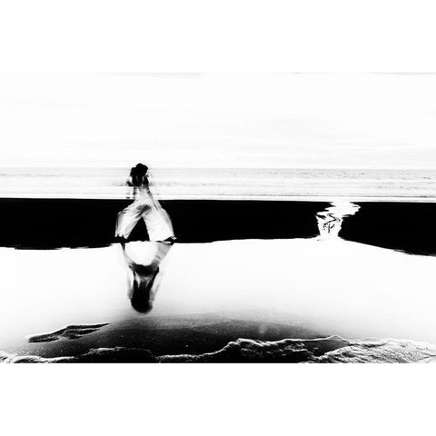 N/T Gold Ornate Wood Framed Art Print with Double Matting by Medeiros, Paulo