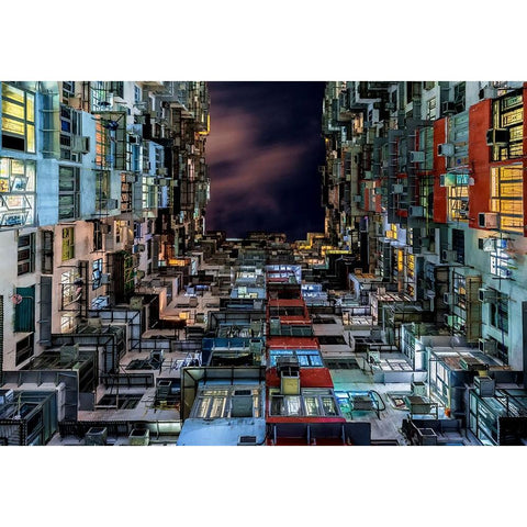 Insomnia Black Modern Wood Framed Art Print by Agazzi, Andreas