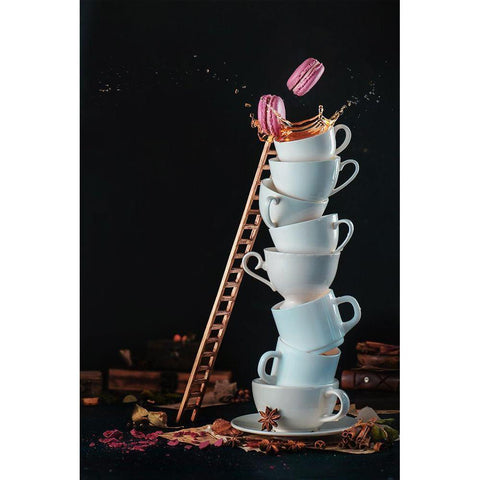 Unreachable Sweets Black Modern Wood Framed Art Print by Belenko, Dina