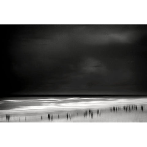 Lost Souls White Modern Wood Framed Art Print by Flour, Bruno