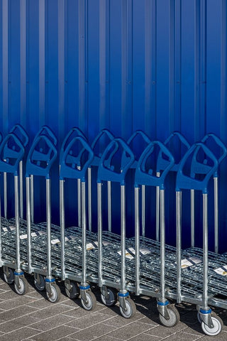 Luggage Cars Black Ornate Wood Framed Art Print with Double Matting by Luycx, Theo