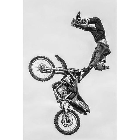 Battle Of Transcendence 10 Black Modern Wood Framed Art Print by Chengzhou, Zhou