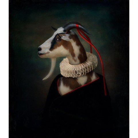 ***** Black Modern Wood Framed Art Print by Melik-Nubarova, Svetlana