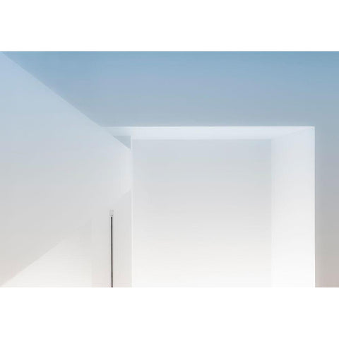 Abstract Interior White Modern Wood Framed Art Print by Van Son, Greetje