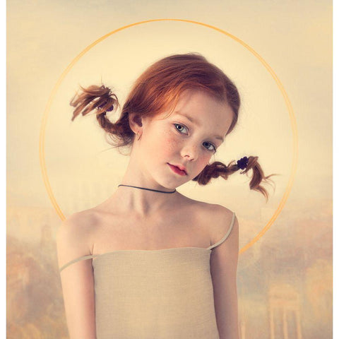 ***** Black Modern Wood Framed Art Print by Melik-Nubarova, Svetlana