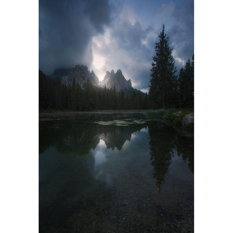 Antorno Gold Ornate Wood Framed Art Print with Double Matting by Garcia Delgado, Guillermo