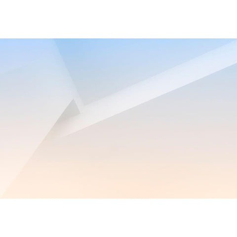 Soft Corner Tones Black Modern Wood Framed Art Print by Van Son, Greetje