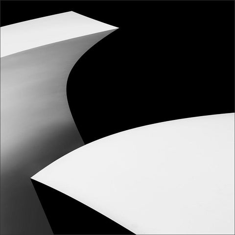 Eleke Oke White Modern Wood Framed Art Print by Claes, Gilbert