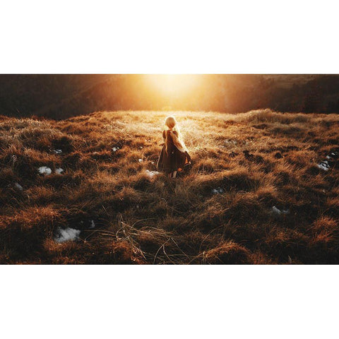 Untitled Gold Ornate Wood Framed Art Print with Double Matting by Suzuki, Suzuhiko