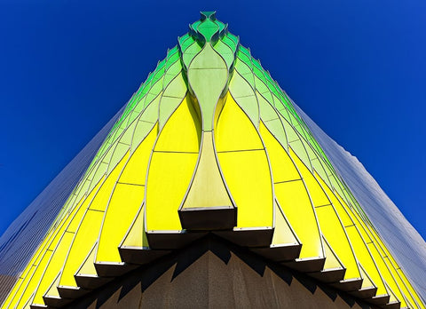 Umcg Groningen Black Ornate Wood Framed Art Print with Double Matting by Fleckenstein, Martin