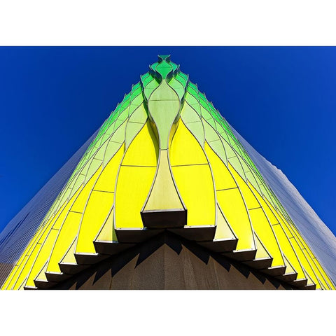 Umcg Groningen Gold Ornate Wood Framed Art Print with Double Matting by Fleckenstein, Martin