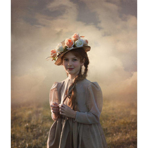 ***** Gold Ornate Wood Framed Art Print with Double Matting by Melik-Nubarova, Svetlana