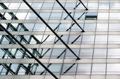 Open Window Black Ornate Wood Framed Art Print with Double Matting by Van Son, Greetje