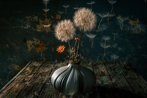 The Paratroopers Black Ornate Wood Framed Art Print with Double Matting by Kazamil, Farid