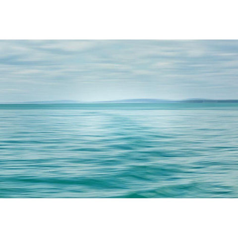 Lightness White Modern Wood Framed Art Print by Pfeiffer, Peter